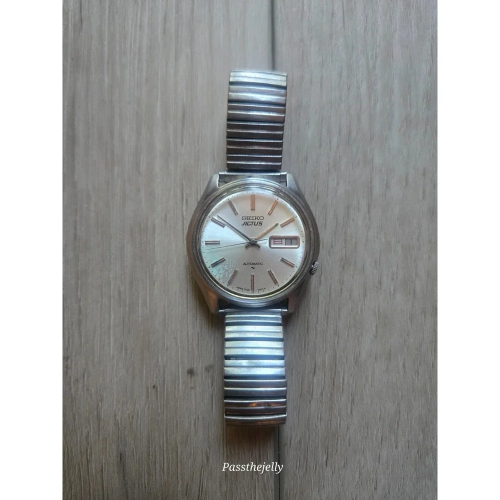 Vintage Seiko Actus 7009-3010 Automatic‎ Day Date JDM Japan Mens Watch
